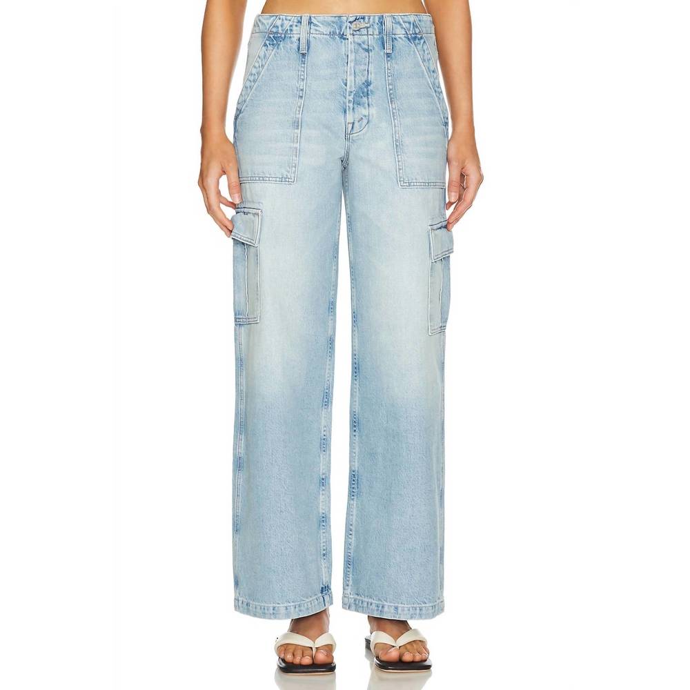 NEW MOTHER spinner cargo nerdy jean in let's bounce